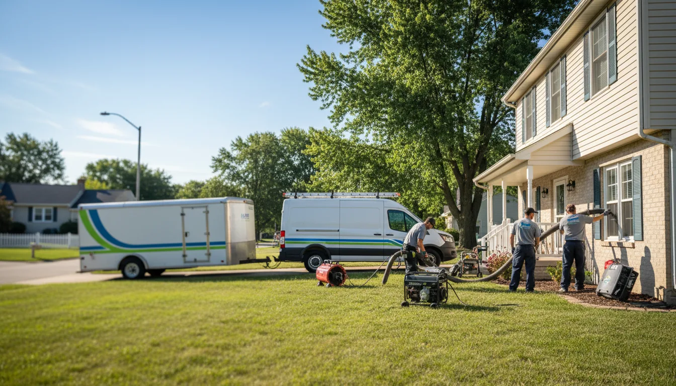 Flooded Basement Restoration And Cleanup With Repair in Lakeland, MI near me
